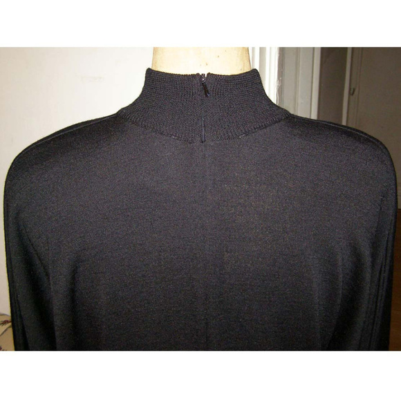 New Vintage LIZ CLAIBORNE Sweater Dress M/L 8-12 - Picture 5 of 8